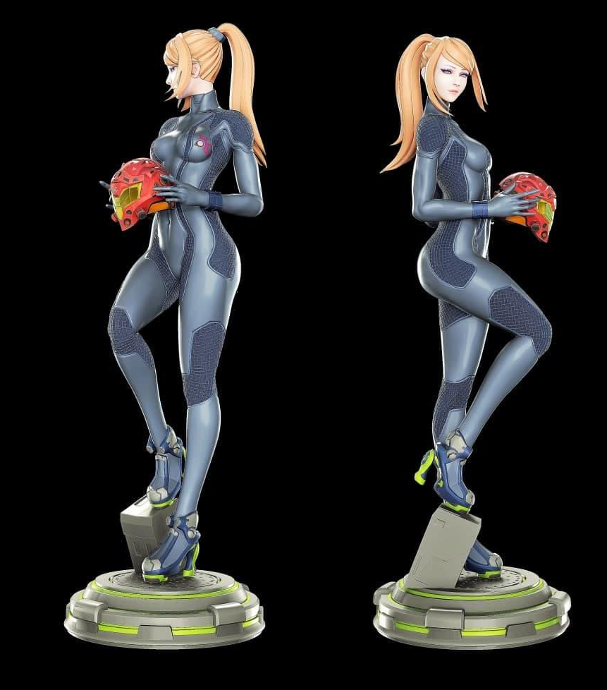 Resin Art Zelda - 1/24 75Mm 1/18 100Mm Kit Model
