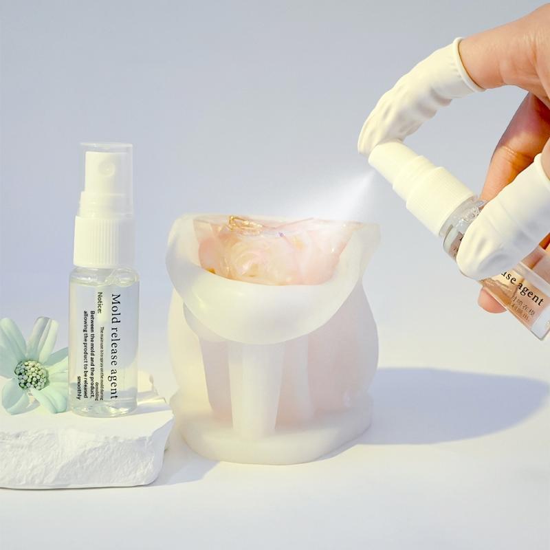 Release Spray Silicone - Semprotan Pelepas Cetakan Epoxy 20ml Untuk