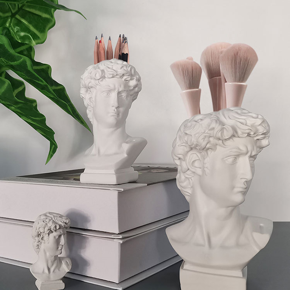 Resin Art Design - Tempat Pena Kreatif Pot Bunga Seni