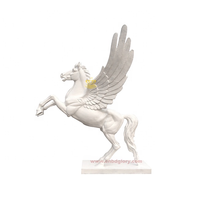 Resin Art Design - Patung Kuda Bersayap Pegasus dari Fiberglass