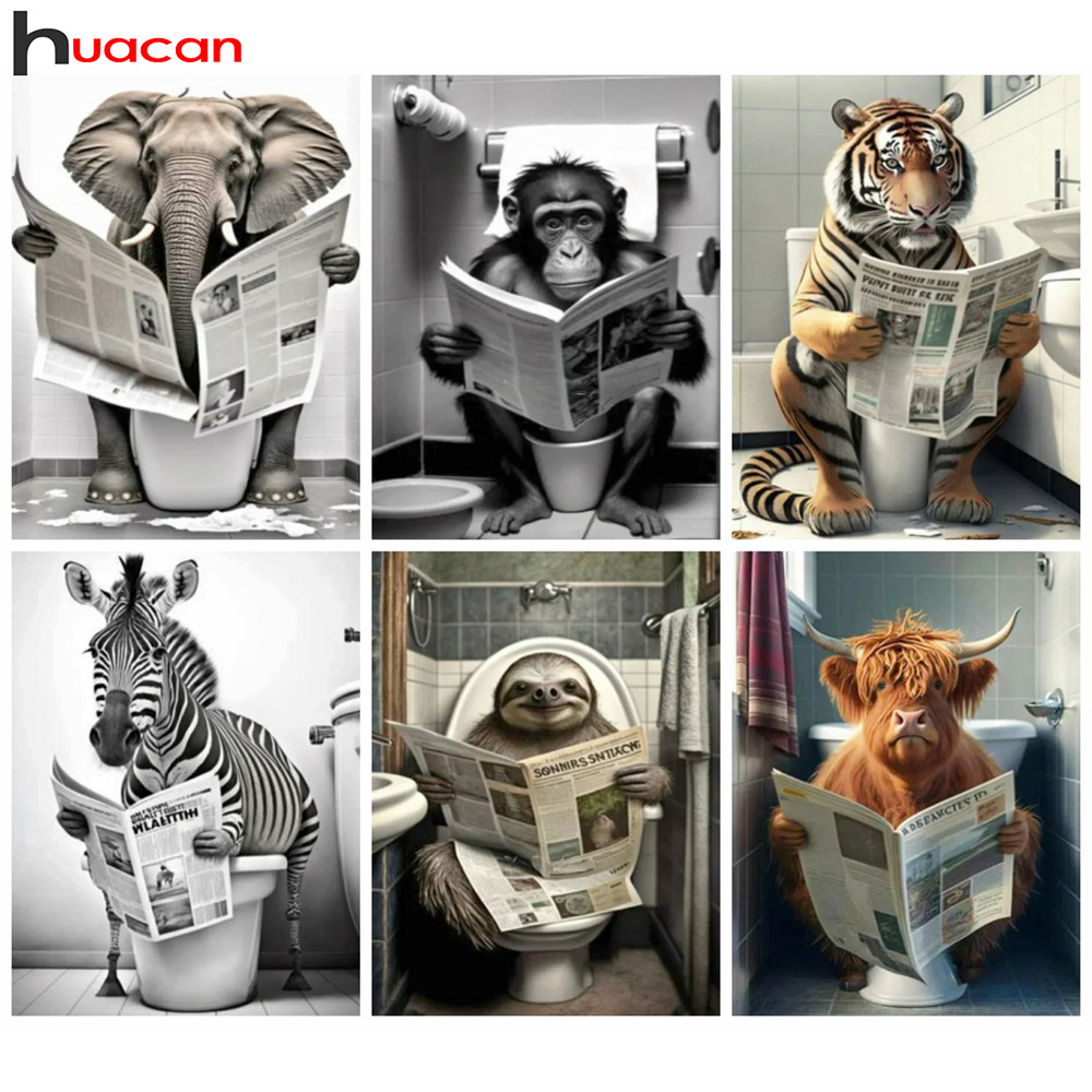Resin Art Wallpaper - Huacan 5D Diy lukisan berlian vas