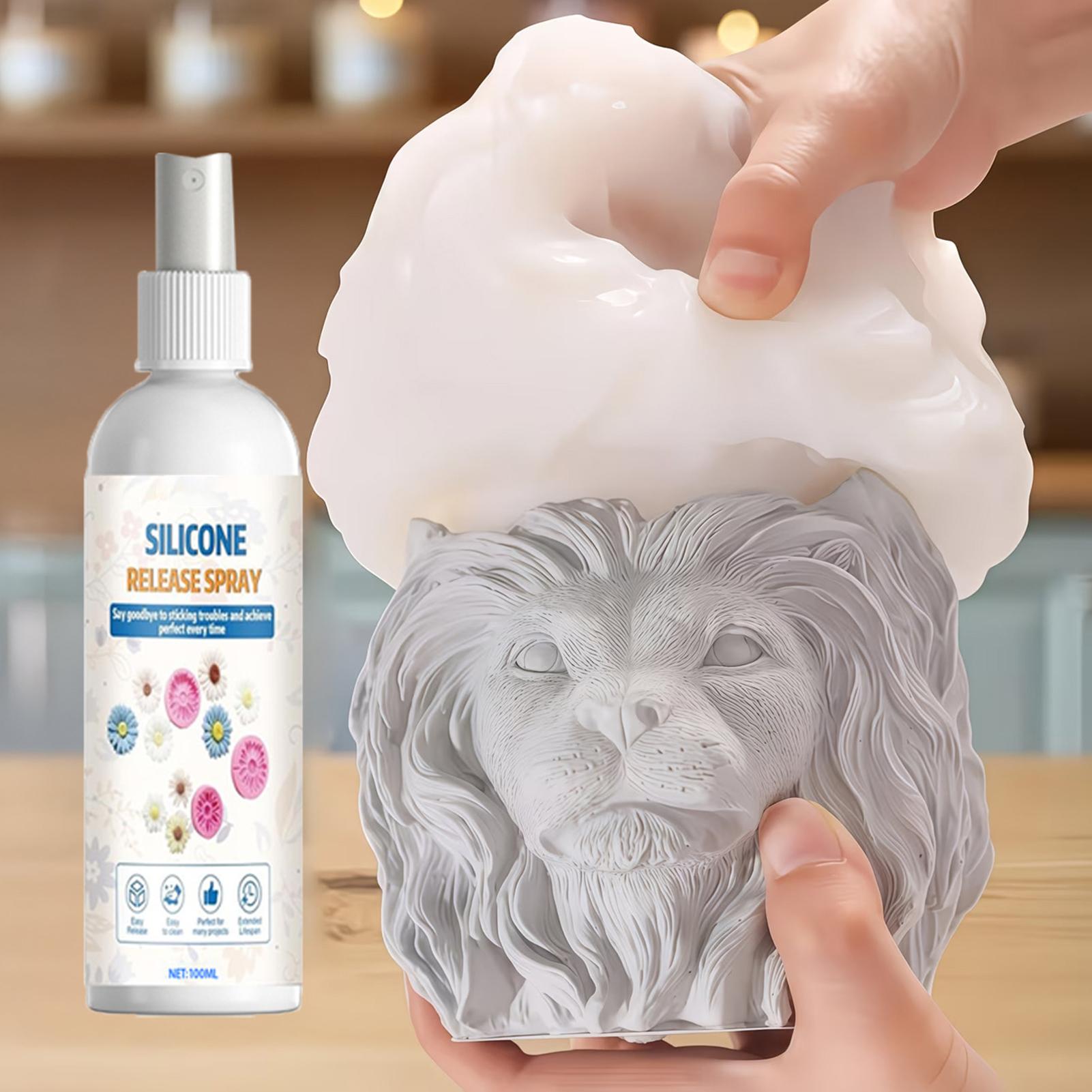 Release Spray Silicone - 100Ml Semprotan Pelepas Cetakan Mudah, Agen