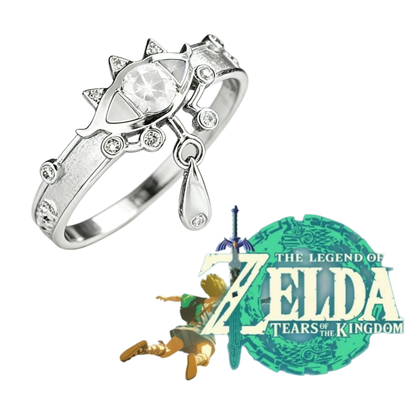 Resin Art Zelda - The Legend Of Zelda 2D Rings