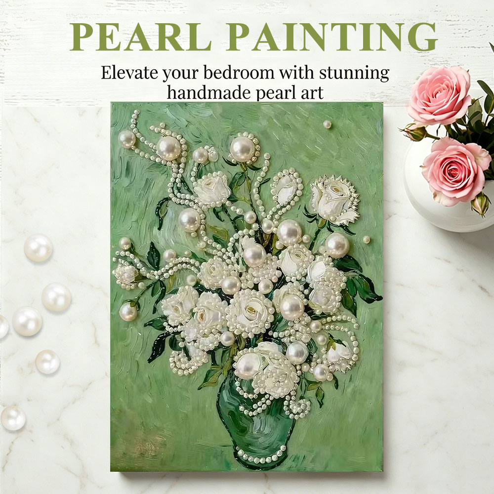 Resin Art Wallpaper - Kit Lukisan Mutiara DIY Huacan untuk