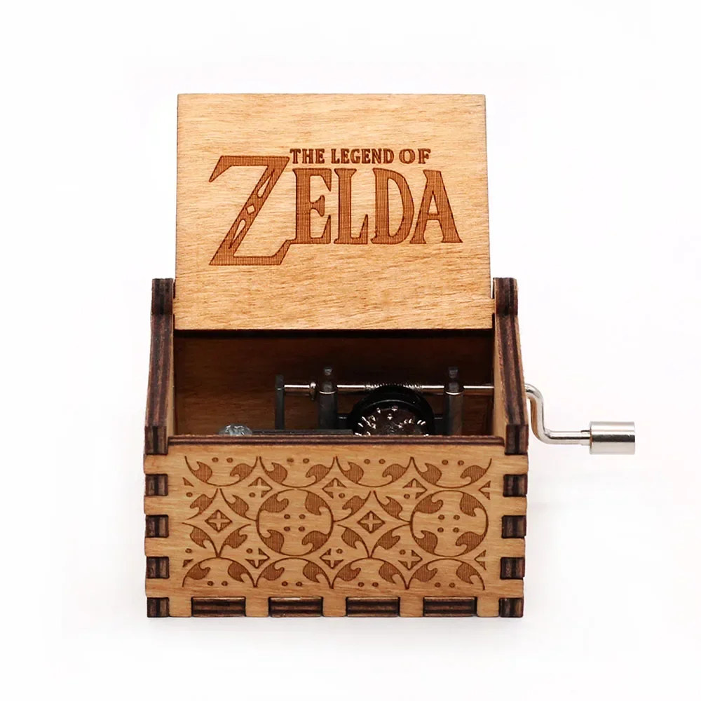 Kotak Musik Kayu Kreatif Anime - Resin Art Zelda ulasan dan harga