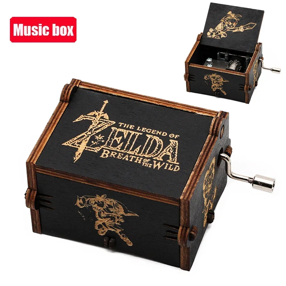 Kotak Musik Kayu Kreatif Anime - Resin Art Zelda ulasan dan harga