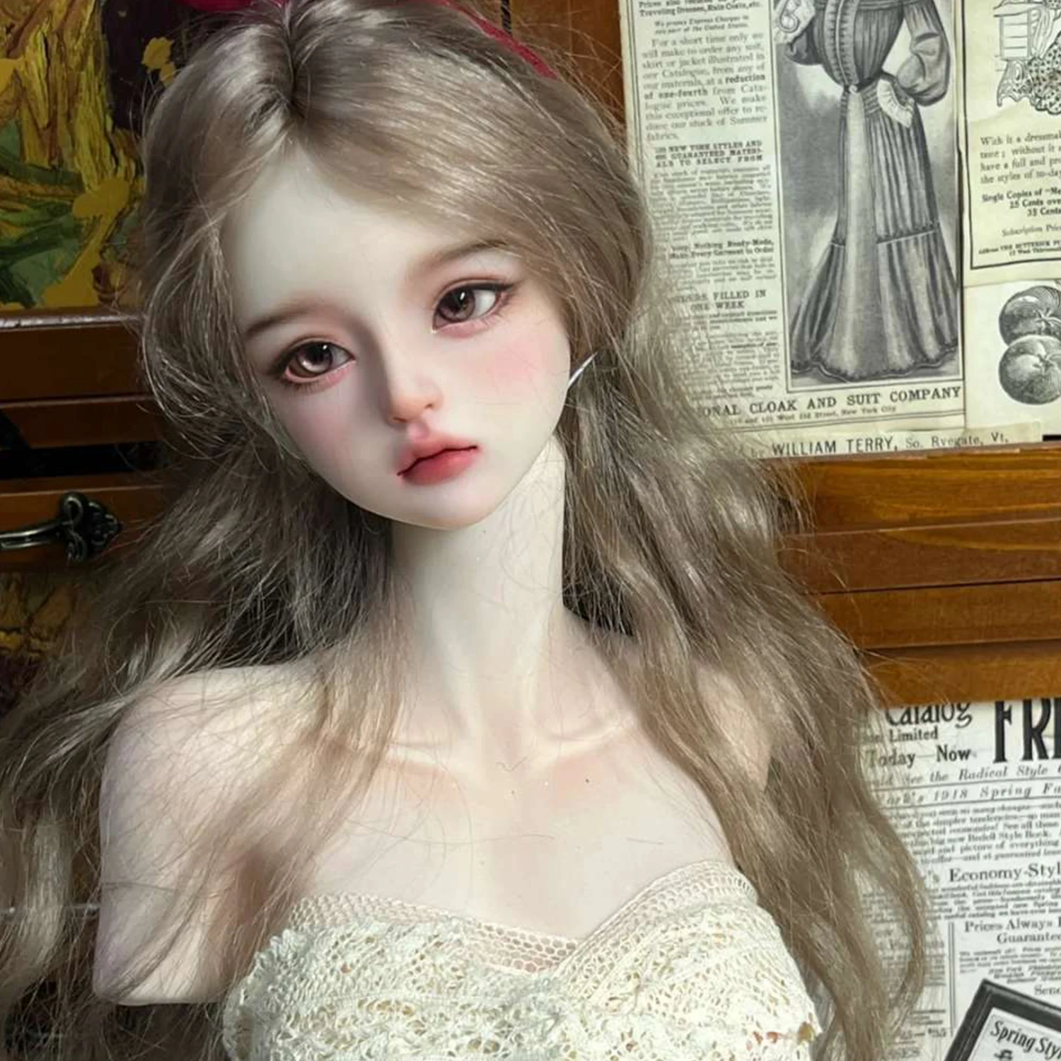 Boneka Bjd Rose pra-order, bon - Resin Art Order ulasan dan harga