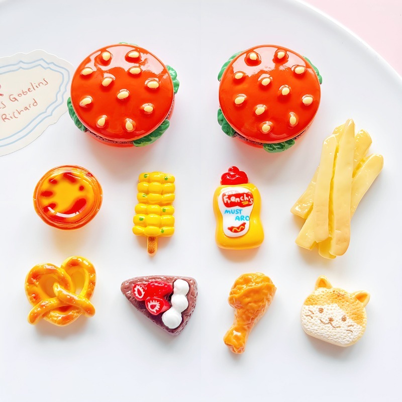 Aksesori DIY Resin Burger Kent - Resin Art Beach Theme ulasan dan harga