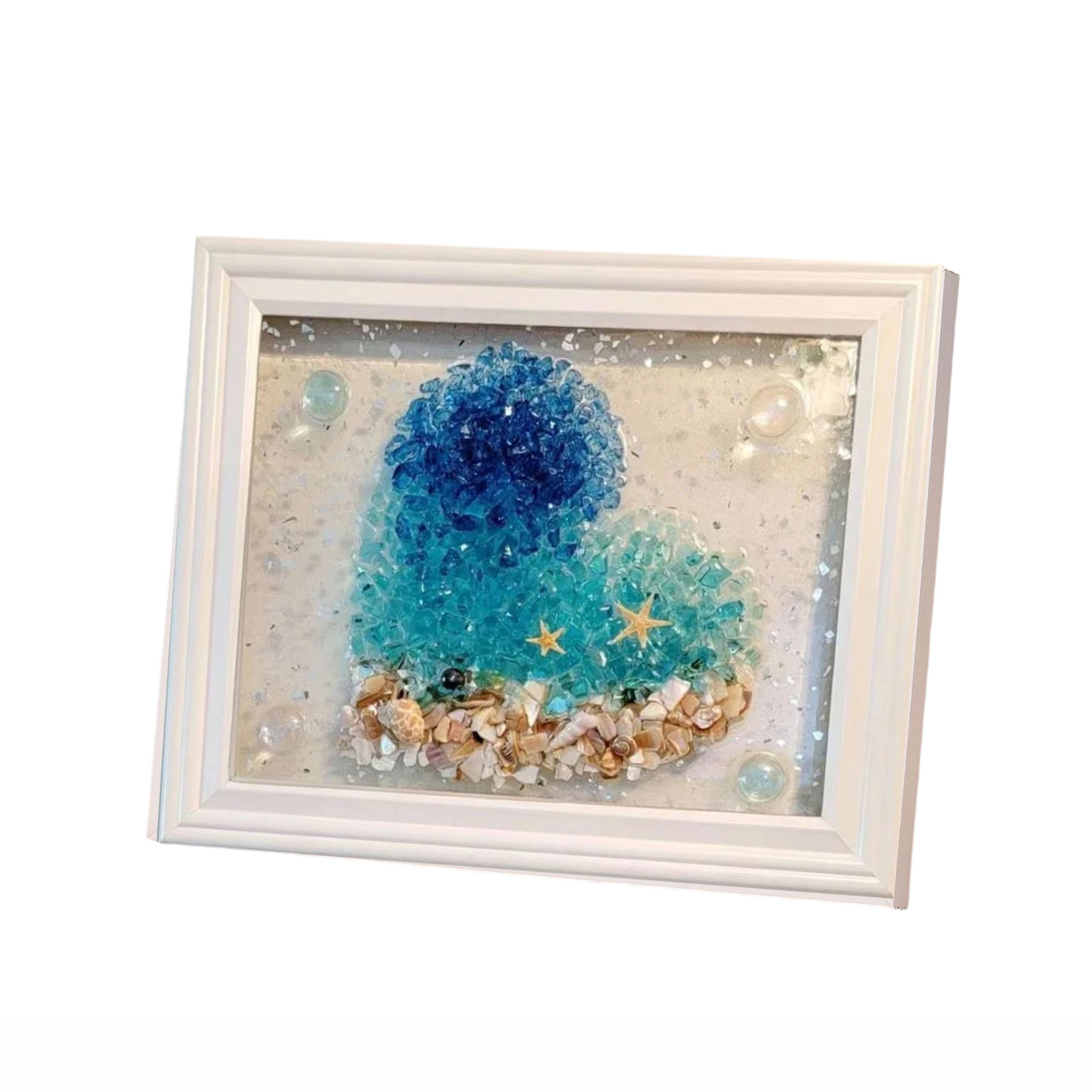 Perlengkapan Seni Kaca Laut Bi - Resin Art Beach Theme ulasan dan harga