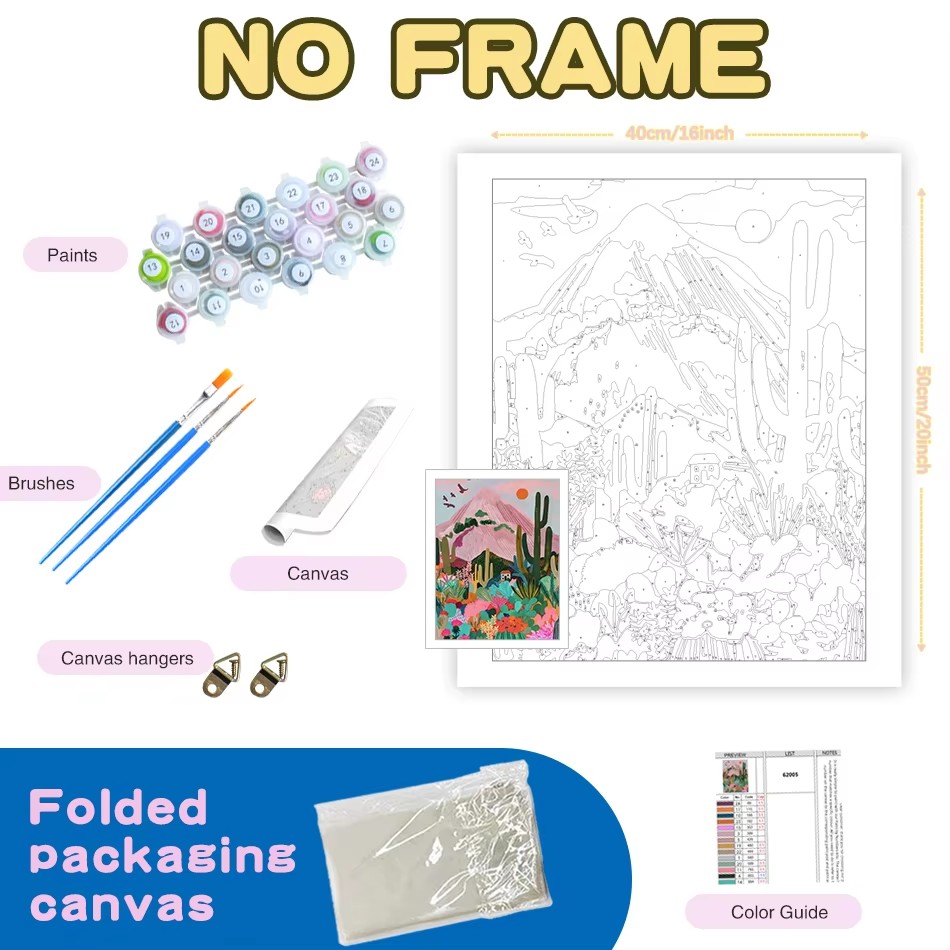 CHENISTORY DIY Lukisan Dengan  - Resin Art On Canvas ulasan dan harga