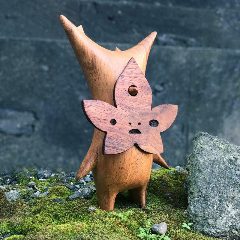 Patung Korok kayu kerajinan ta - Resin Art Zelda ulasan dan harga