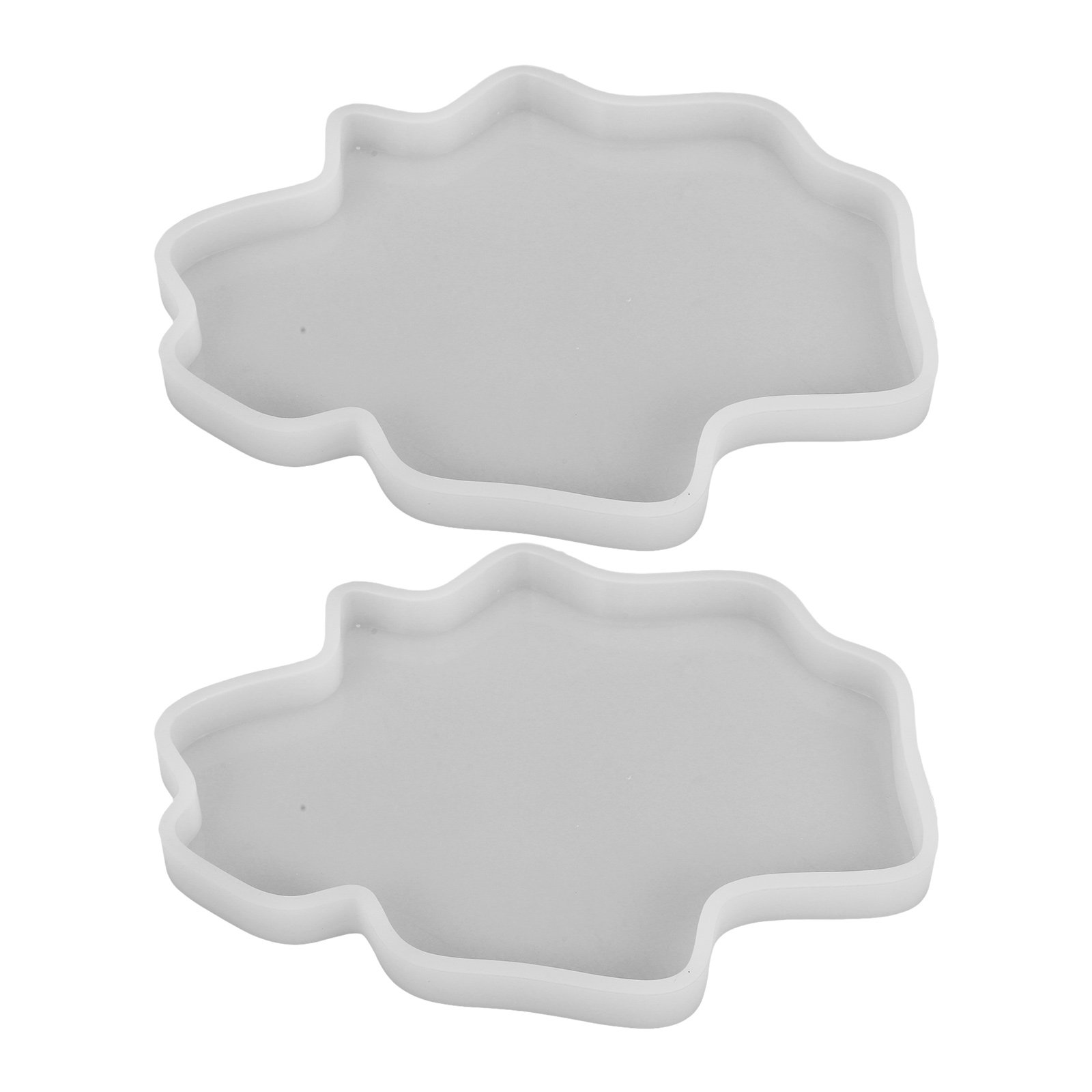 2Pcs Cetakan Resin Bentuk Tida - Resin Art Coasters ulasan dan harga