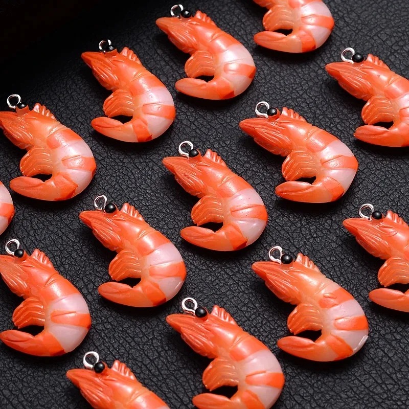 10 Buah Liontin Udang Lobster  - Resin Art Materials Kit ulasan dan harga