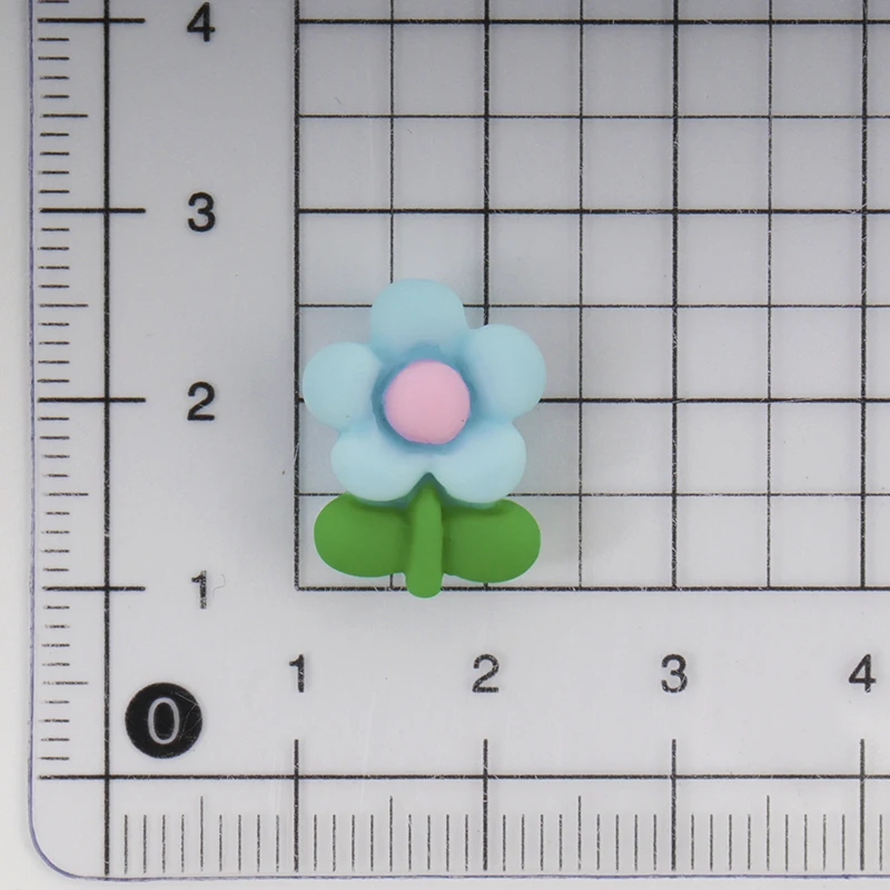 20/100 buah bunga Mini DIY Res - Resin Art Earrings Material ulasan dan harga