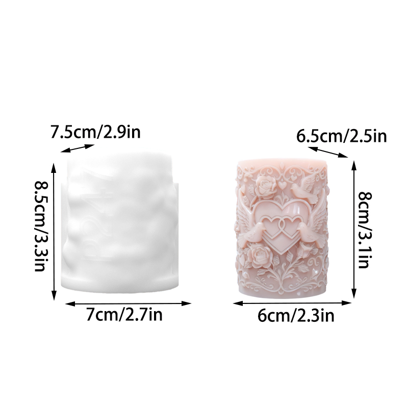 Cetakan Lilin Silikon Motif Me - Resin Art Design ulasan dan harga
