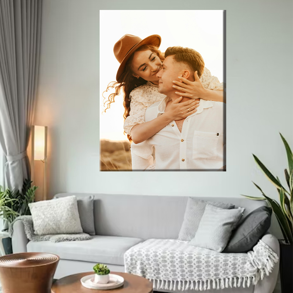 1 Buah Foto Kustom di Atas Kan - Resin Art On Canvas ulasan dan harga