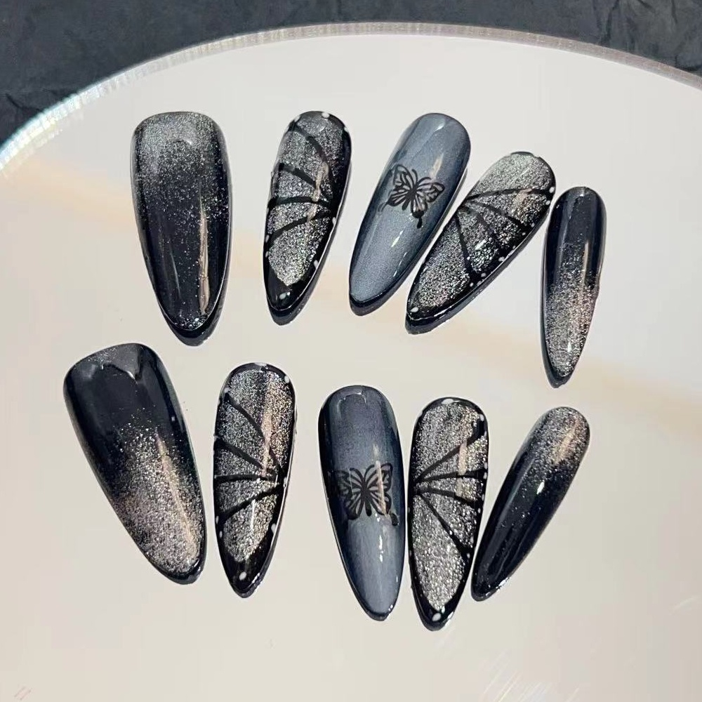 10 Buah Ujung Kuku Buatan Tang - Resin Art Online ulasan dan harga