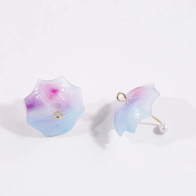 6 Buah Liontin Payung Pantai 3 - Resin Art Beach Theme ulasan dan harga