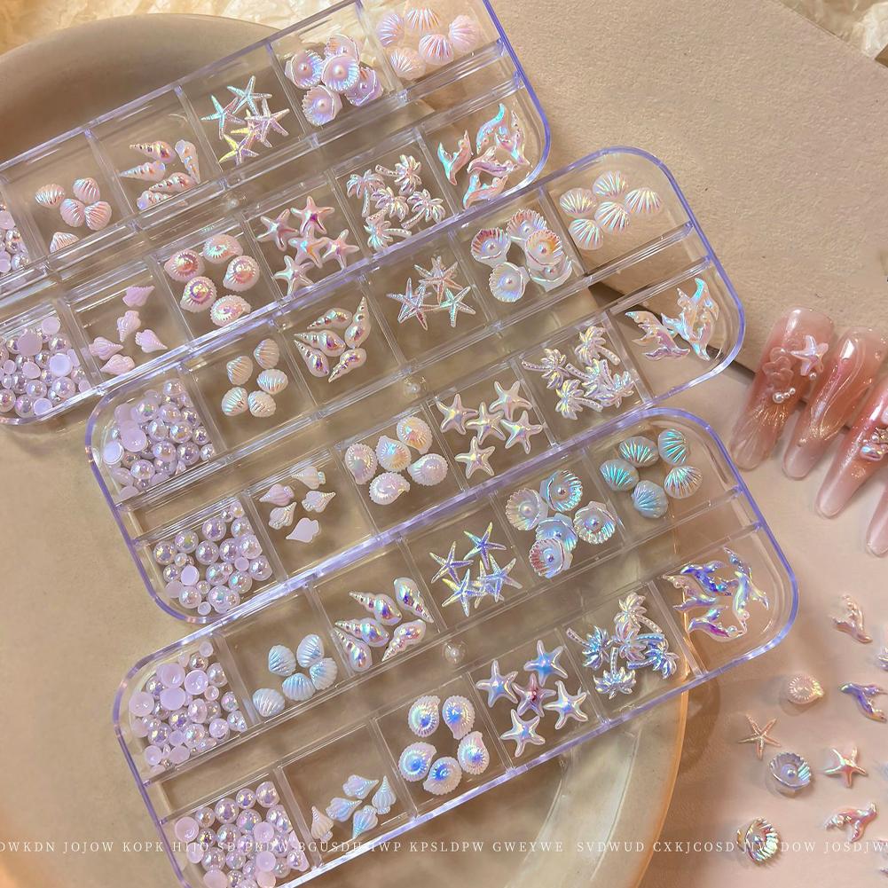 12 Kotak/Isi 12 Buah Hiasan Ku - Resin Art Beach Theme ulasan dan harga