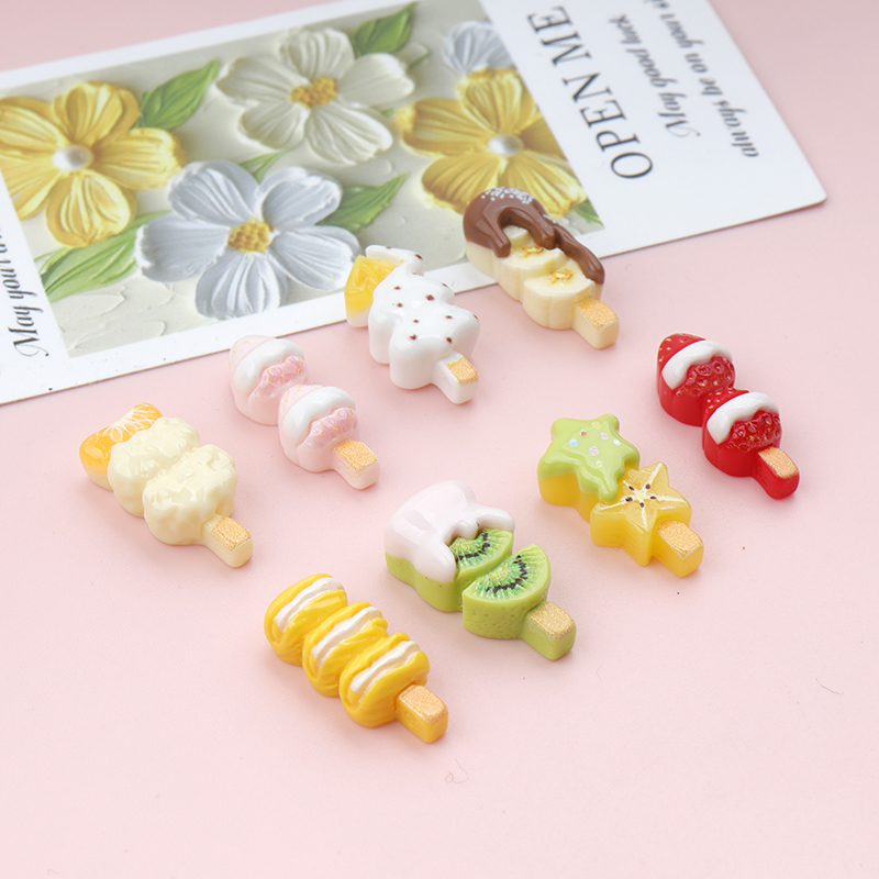 50/300pcs Resin Buah Mini Warn - Resin Art Earrings Material ulasan dan harga