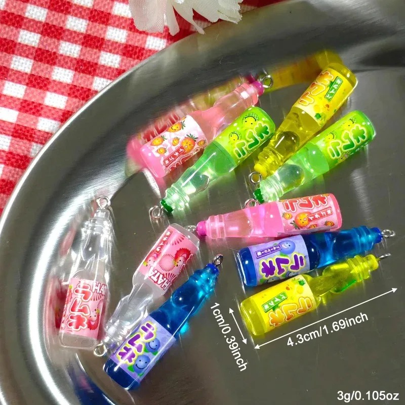 10 Buah Liontin Resin Botol So - Resin Art Materials Kit ulasan dan harga