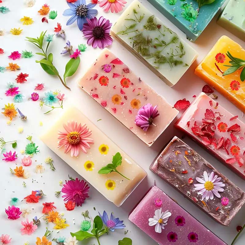 Bunga warna-warni campuran unt - Resin Art Design ulasan dan harga