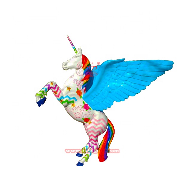 Patung Kuda Bersayap Pegasus d - Resin Art Design ulasan dan harga