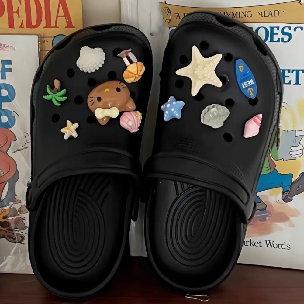 Hiasan Sepatu Resin Tema Panta - Resin Art Beach Theme ulasan dan harga
