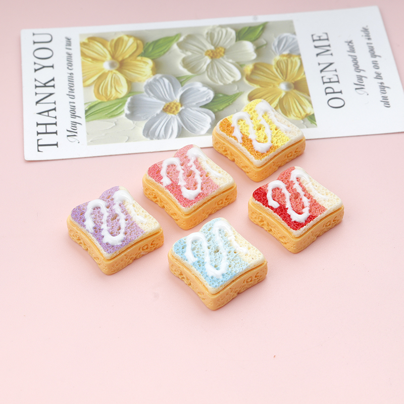 30/300 Buah Miniatur Biskuit R - Resin Art Earrings Material ulasan dan harga