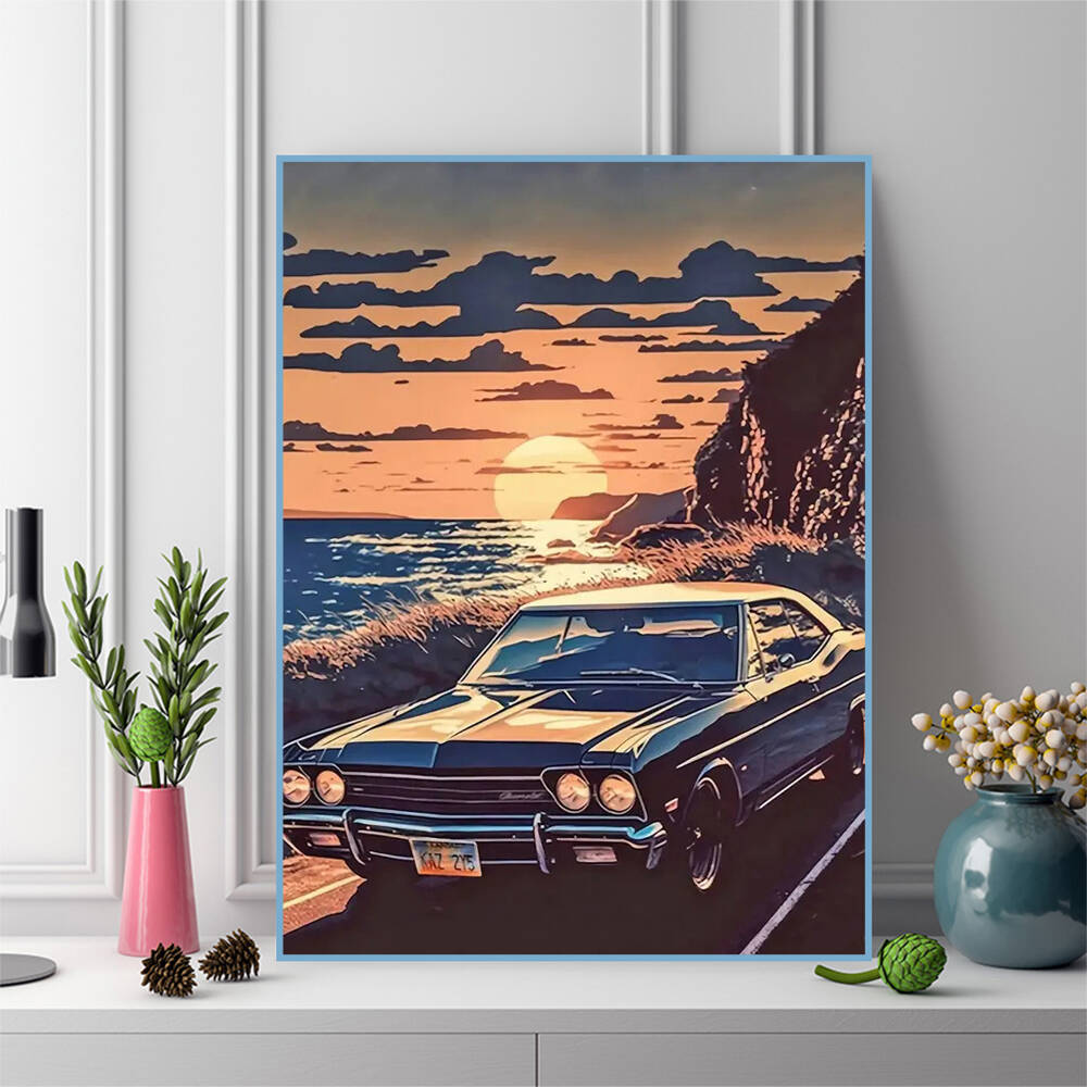 Evershine Lukisan Berlian Anji - Resin Art Wallpaper ulasan dan harga