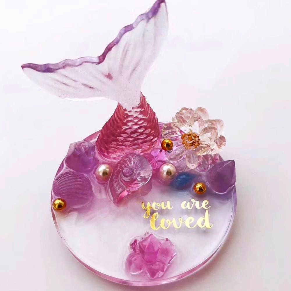 DIY Kerajinan Cairan Silikon C - Resin Art Coasters ulasan dan harga
