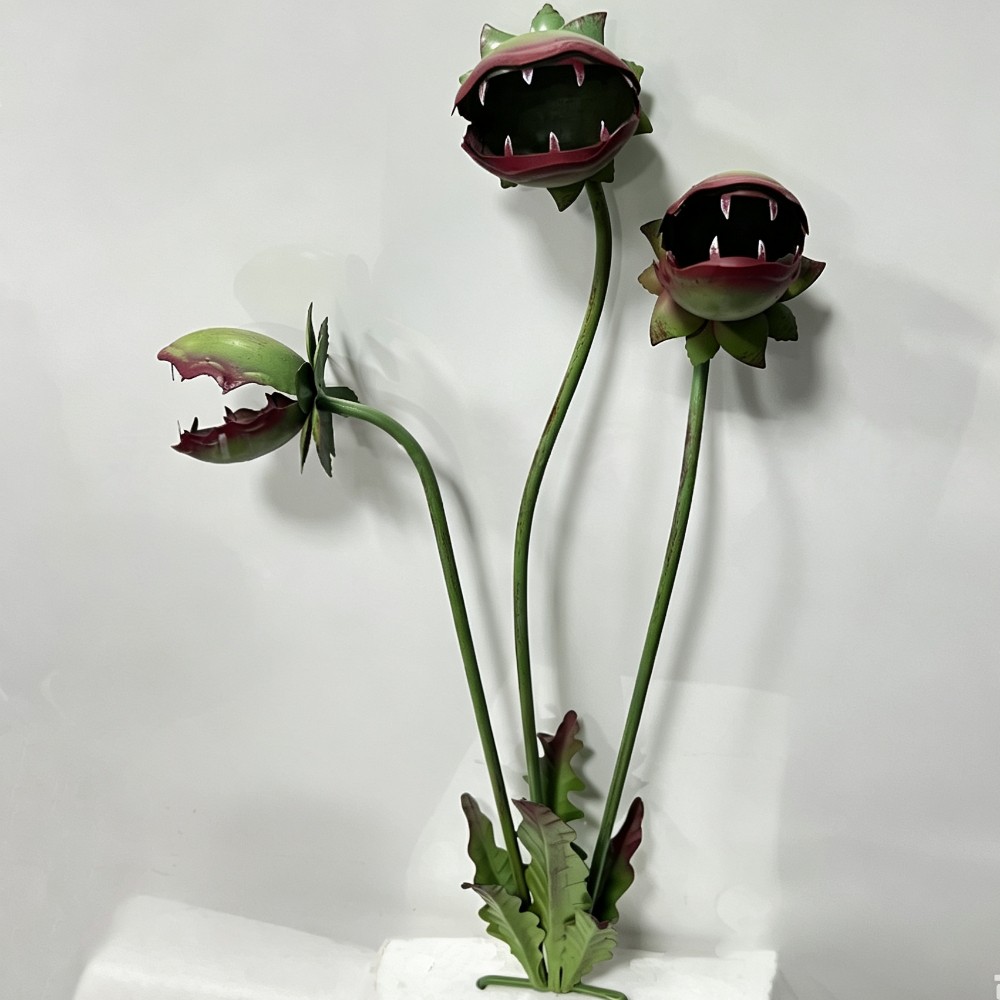 Patung Venus Flytrap Resin Bes - Resin Art Design ulasan dan harga