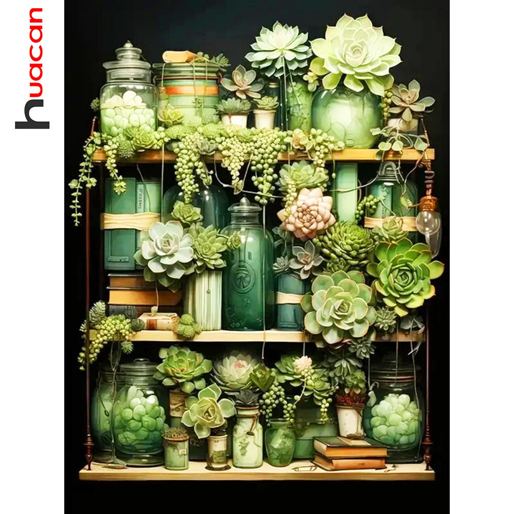 Huacan 5D Diy lukisan berlian  - Resin Art Wallpaper ulasan dan harga