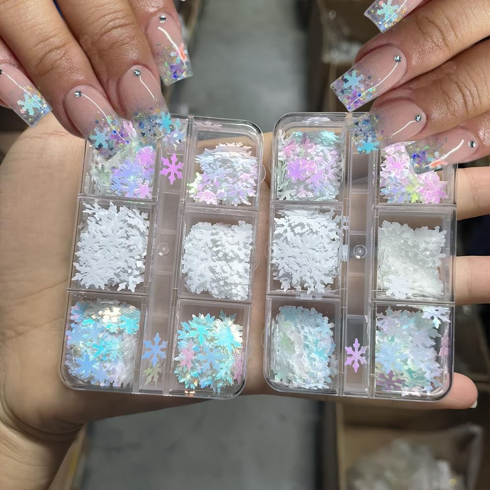 6/12Grids 3D Aurora Natal Serp - Xmas Resin Art ulasan dan harga