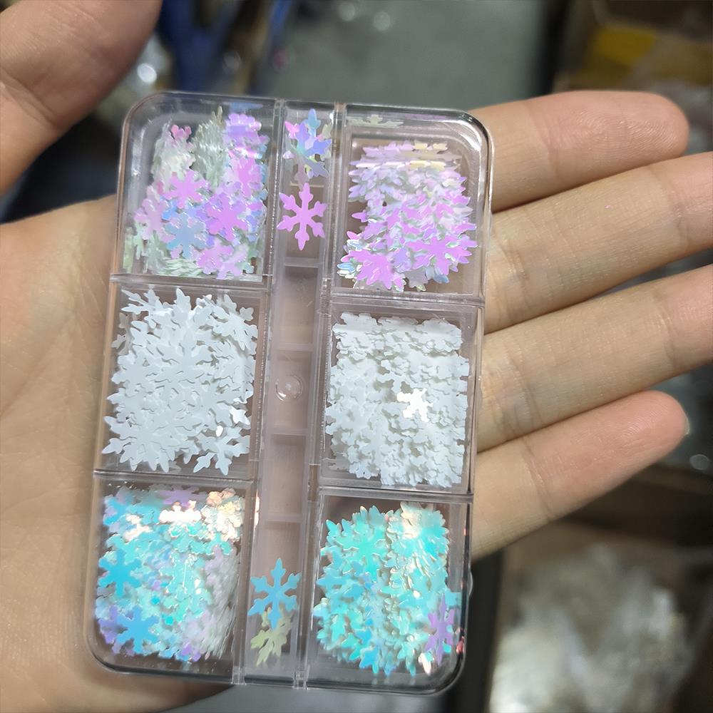 6/12Grids 3D Aurora Natal Serp - Xmas Resin Art ulasan dan harga