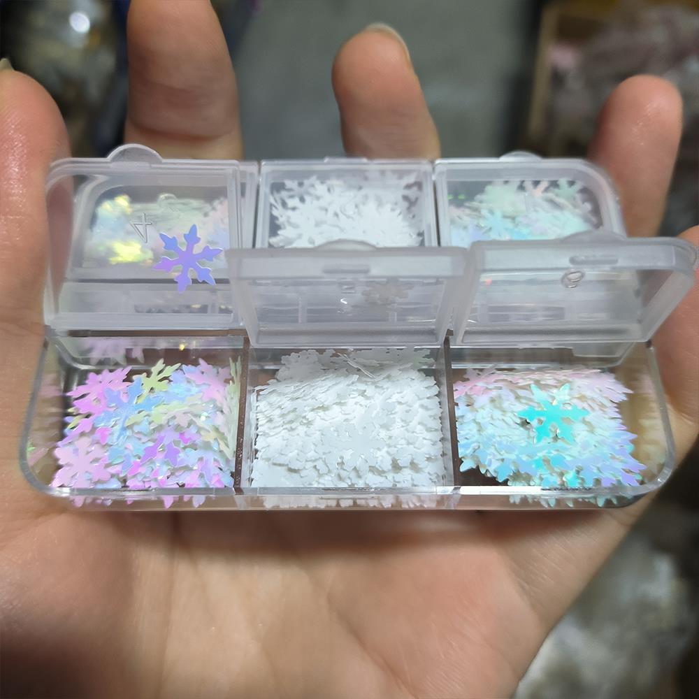 6/12Grids 3D Aurora Natal Serp - Xmas Resin Art ulasan dan harga