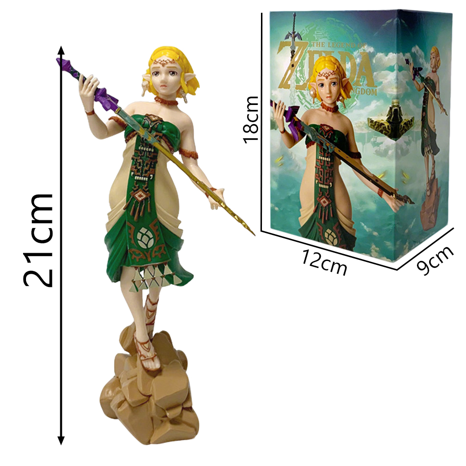 Figur Anime Baru 21CM The Lege - Resin Art Zelda ulasan dan harga