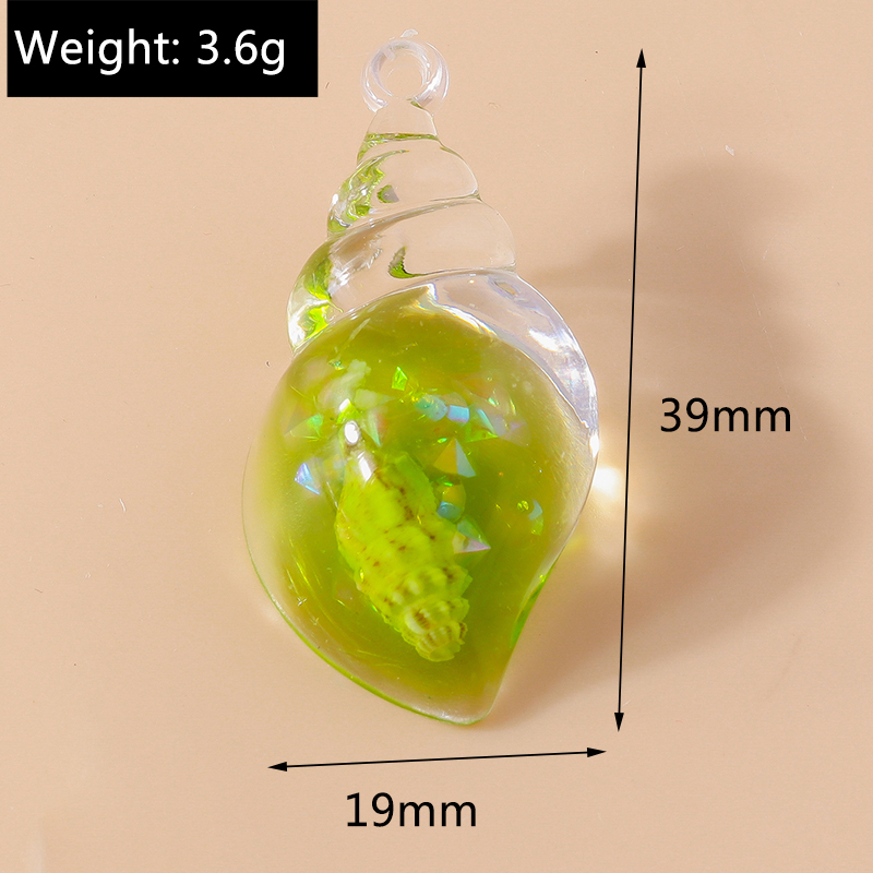 Leslie 10pcs Resin Warna-warni - Resin Art Beach Theme ulasan dan harga