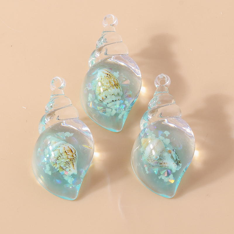 Leslie 10pcs Resin Warna-warni - Resin Art Beach Theme ulasan dan harga