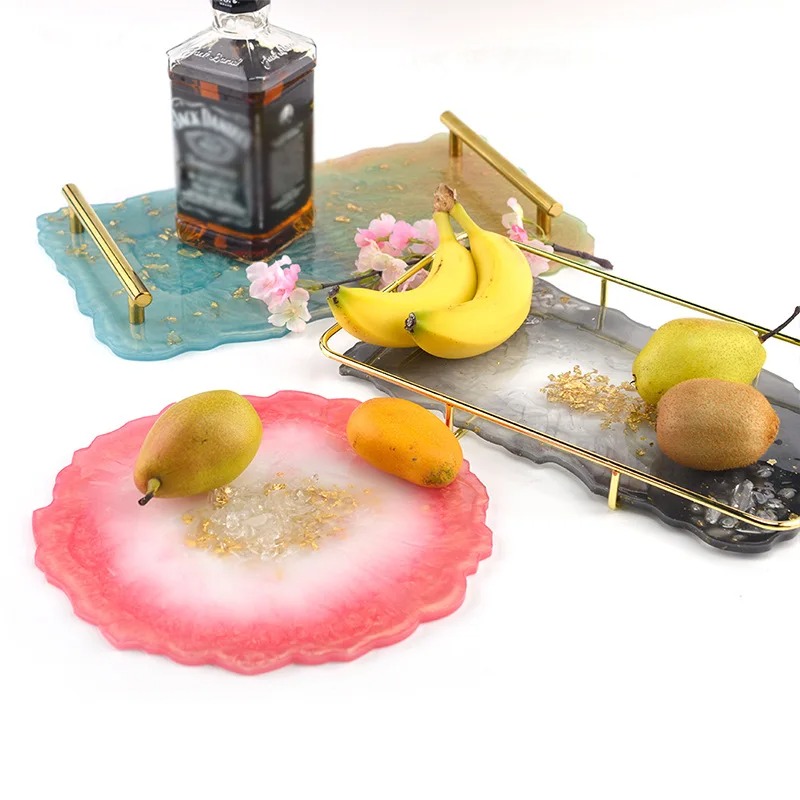 Baki Cetakan Silikon Resin Epo - Resin Art Coasters ulasan dan harga