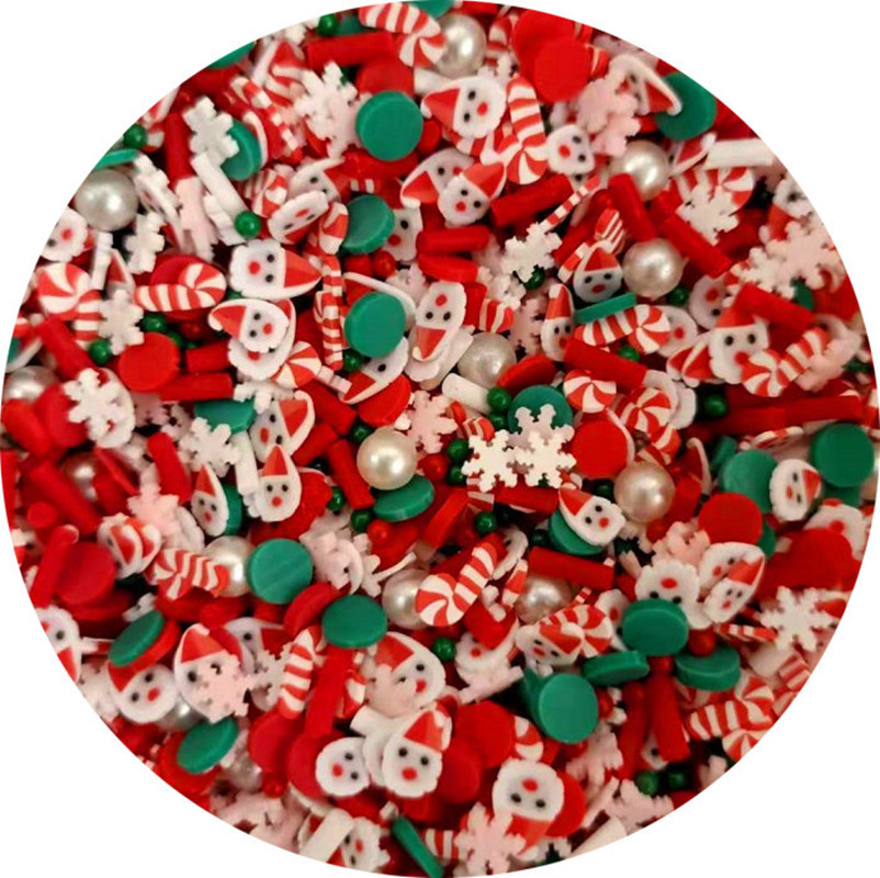 Aksesori Glitter seni kuku Nat - Xmas Resin Art ulasan dan harga