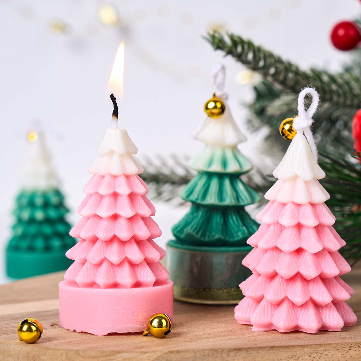 Cetakan Lilin Silikon Pohon Na - Xmas Resin Art ulasan dan harga