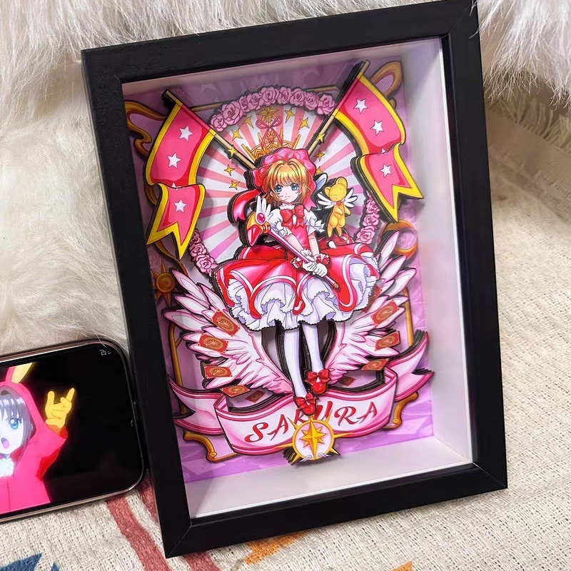 Lukisan Seni 3D Anime Klasik C - Xmas Resin Art ulasan dan harga