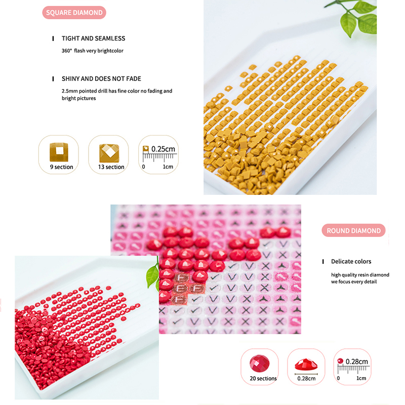 SDOYUNO Diy 5d fantasi wanita  - Resin Art Wallpaper ulasan dan harga