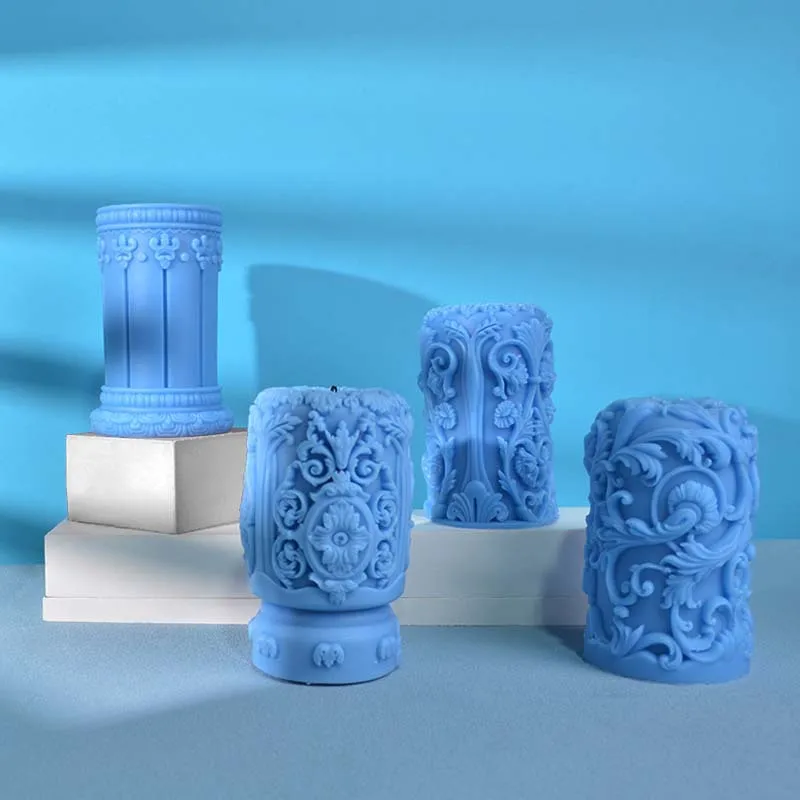 Cetakan Silikon Lilin Kolom Ro - Resin Art Design ulasan dan harga