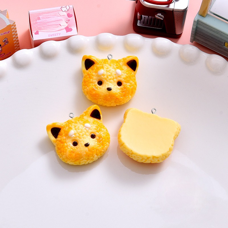 10 Buah Bahan Resin Bentuk Anj - Resin Art Earrings Material ulasan dan harga
